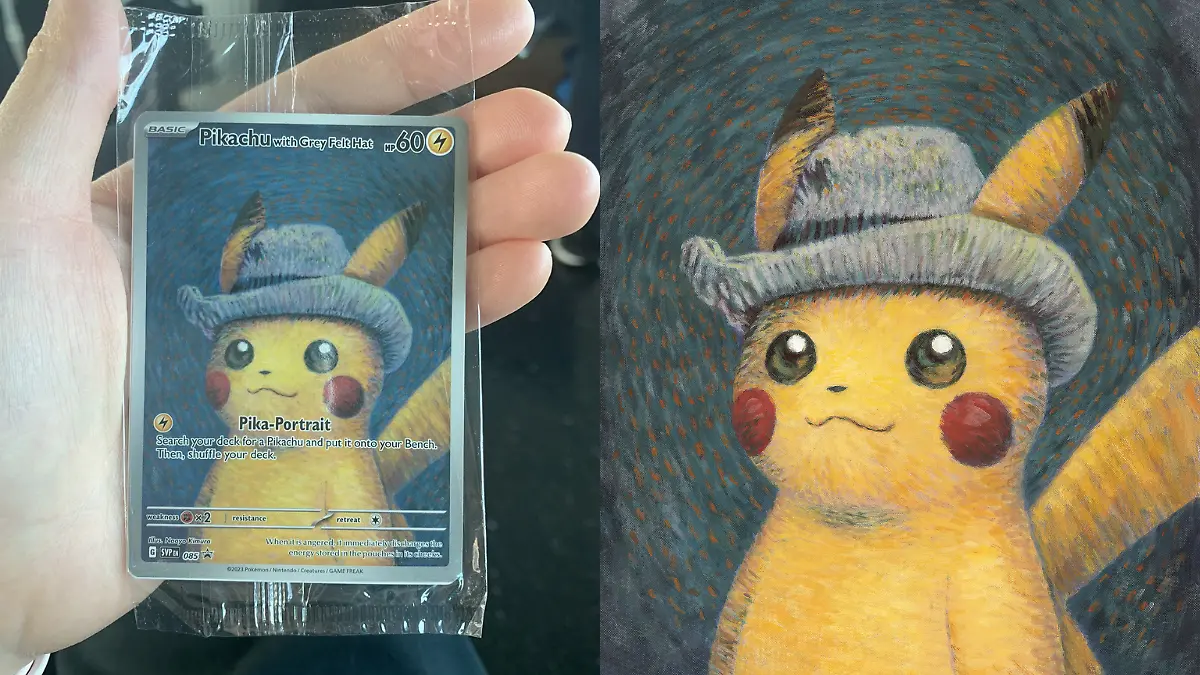 Pikachu_Museo VanGogh